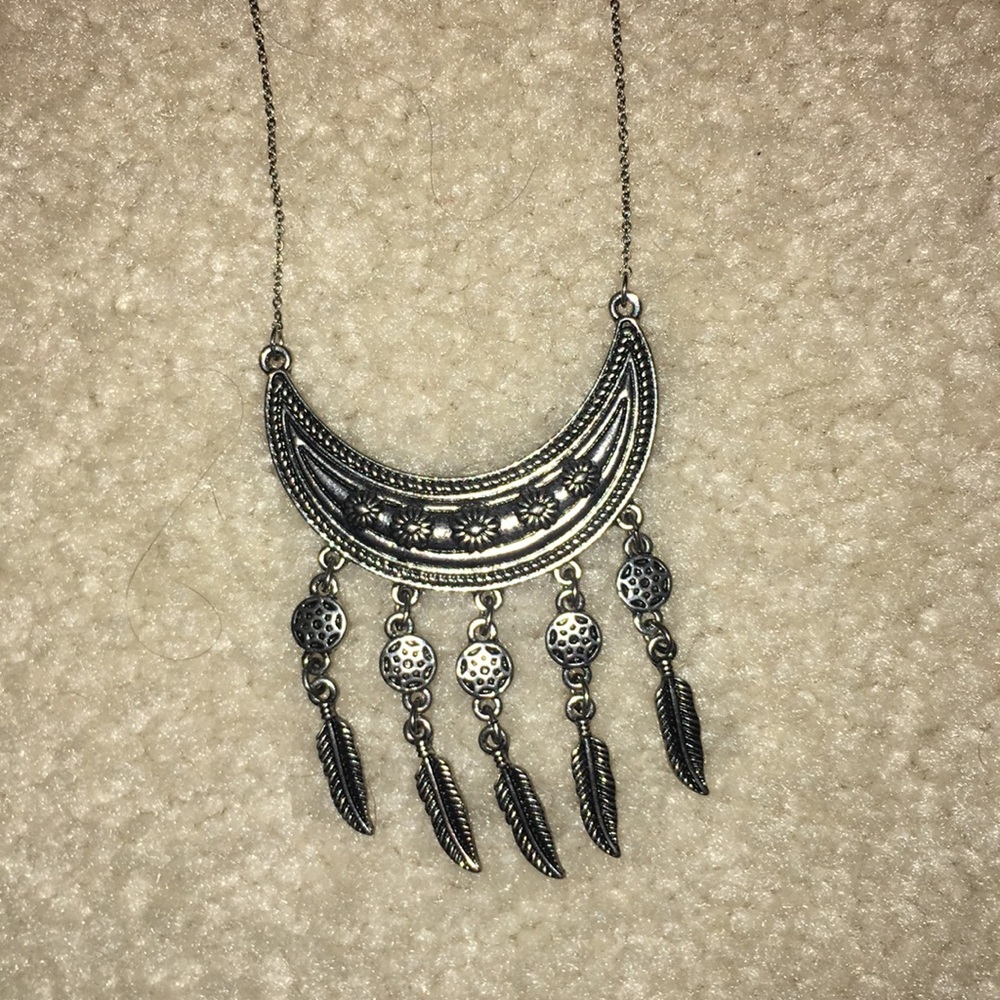 Long necklace, boho